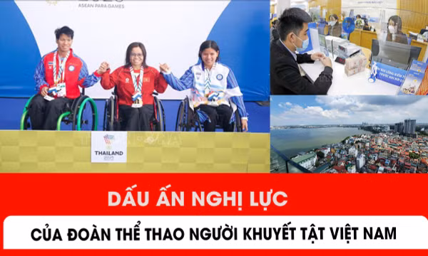 Dấu ấn nghị lực của đoàn thể thao Người khuyết tật Việt Nam