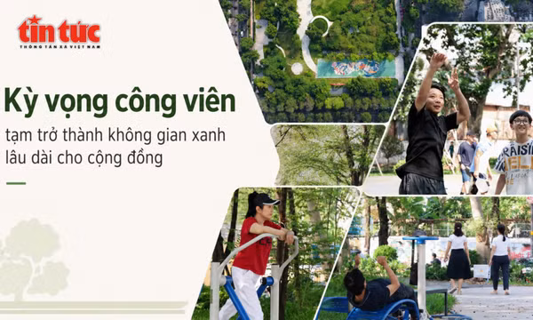 Kỳ vọng công viên tạm trở thành không gian xanh lâu dài cho cộng đồng