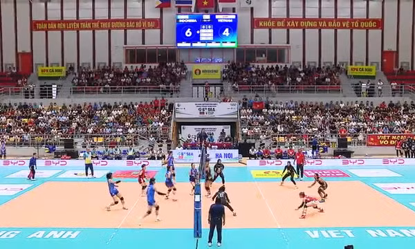 Đội tuyển bóng chuyền nữ Việt Nam tiến gần đến ngôi vô địch SEA V.Cup 2026