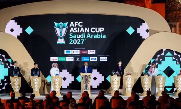 Đội tuyển Việt Nam cùng bảng với Hàn Quốc và UAE tại VCK Asian Cup 2027