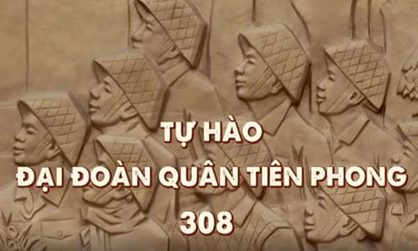 Thông điệp lịch sử: Tự hào Đại đoàn Quân Tiên phong 308