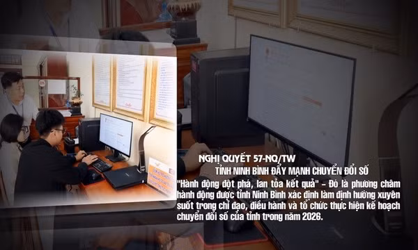 Nghị quyết 57-NQ/TW: Ninh Bình đẩy mạnh chuyển đổi số