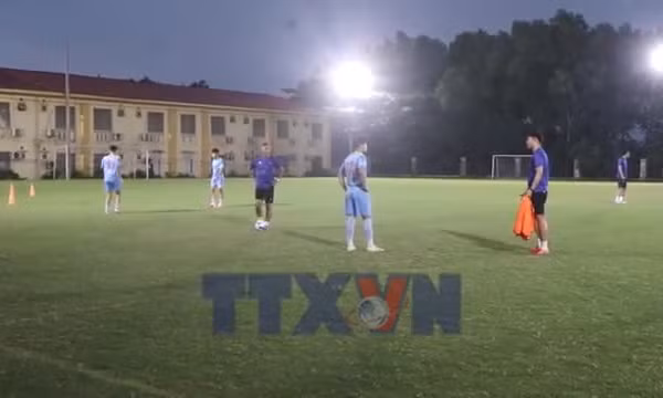 U20 Việt Nam tích cực luyện tập trước lượt trận cuối