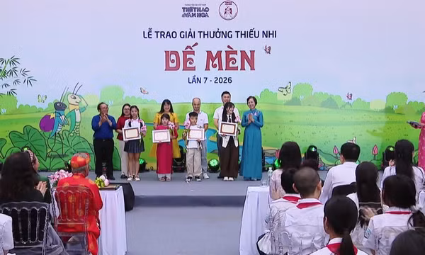 Giải thưởng Thiếu nhi Dế Mèn lần thứ 7: Một mùa giải của sáng tạo và hy vọng