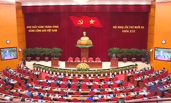 Hội nghị Trung ương 13 (khóa XIII) hoàn thành toàn bộ chương trình đề ra