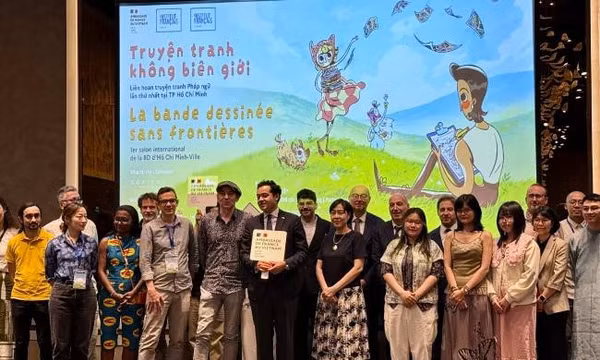 Liên hoan truyện tranh Pháp ngữ lần thứ nhất tại TP Hồ Chí Minh