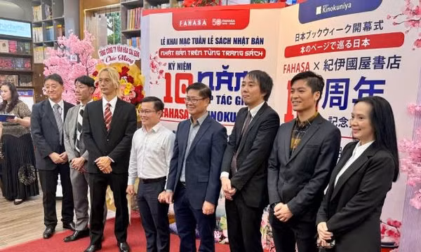 Tưng bừng tuần lễ 'Nhật Bản trên từng trang sách'