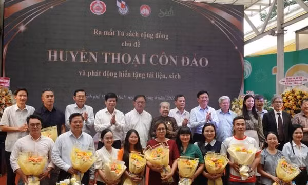 Ra mắt tủ sách cộng đồng với chủ đề 'Huyền thoại Côn Đảo'
