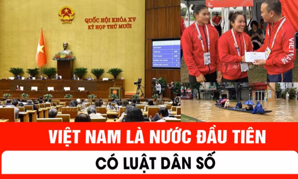Việt Nam là nước đầu tiên có Luật Dân số