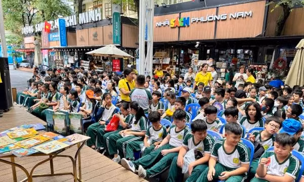 Lan tỏa văn hóa đọc từ "Ngày hội Vui học cùng sách"