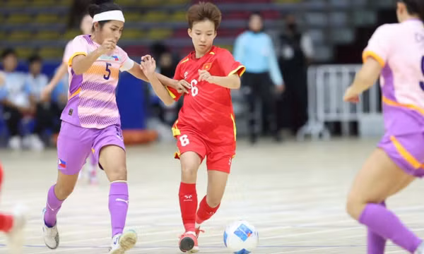 Đánh bại Philippines, futsal nữ Việt Nam lọt vào chung kết SEA Games 33