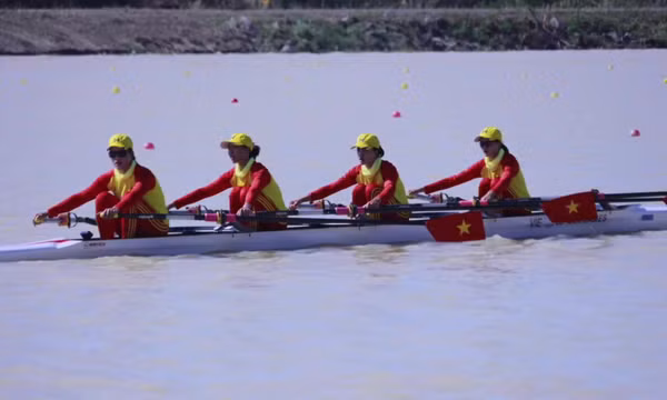 Rowing Việt Nam giành HCV đầu tiên tại SEA Games 33