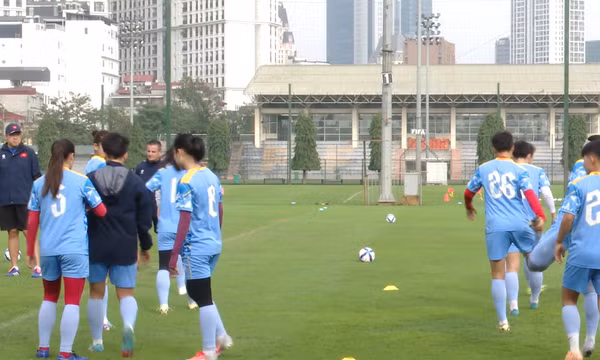 Đội tuyển nữ Việt Nam sẵn sàng cho hành trình Asian Cup nữ 2026