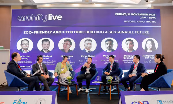 Archify Live 2025 lan tỏa giải pháp công nghệ cho công trình xanh