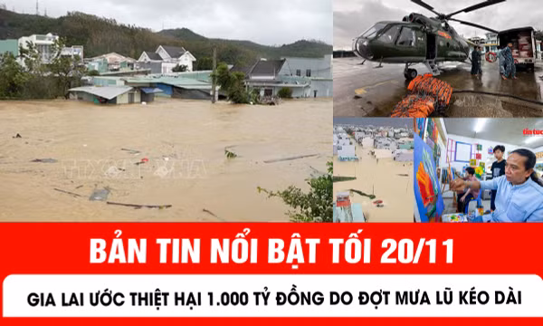 Gia Lai ước thiệt hại 1.000 tỷ đồng do đợt mưa lũ kéo dài