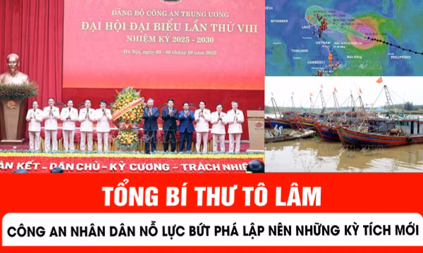 Bản tin nổi bật trong ngày 4/10 của Báo Tin tức và Dân tộc.