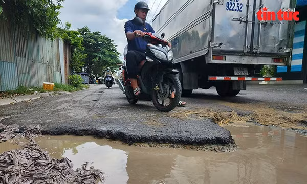 “Ổ voi”, “ổ gà” bủa vây đường Tân Thới Nhất 08.
