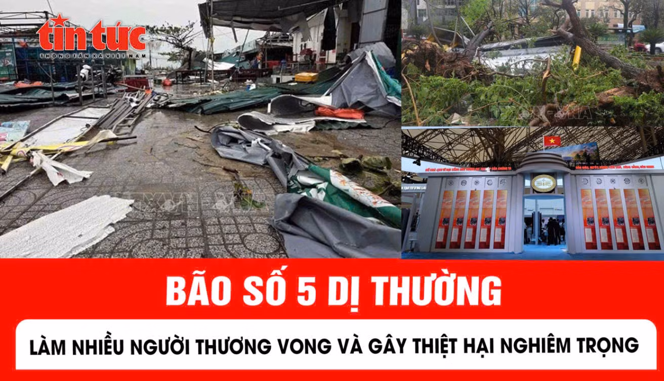Bão số 5 dị thường làm nhiều người thương vong và gây thiệt hại nghiêm trọng
