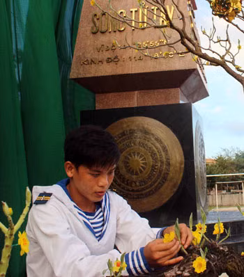 Xuân về trên đảo Song Tử Tây ảnh 13