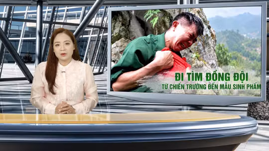 Tin tức TV: Đi tìm đồng đội - Từ chiến trường đến mẫu sinh phẩm