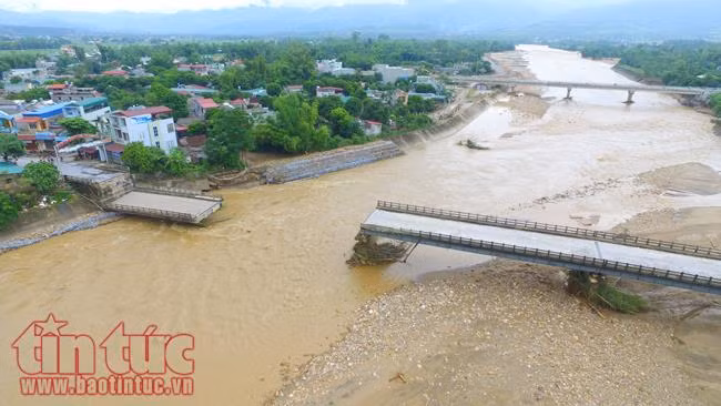 Yên Bái thiệt hại nặng nề do mưa lũ ảnh 1
