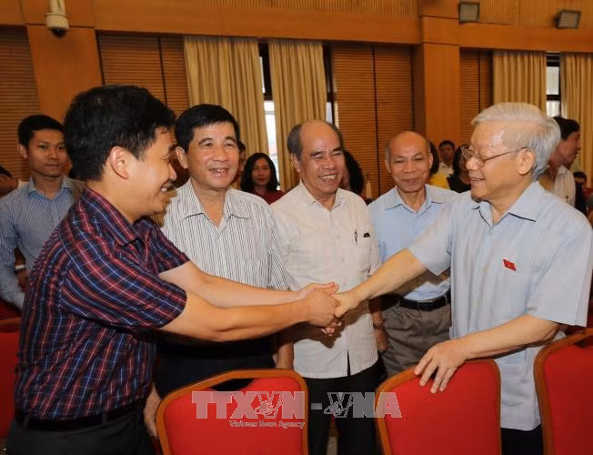 Tổng Bí thư Nguyễn Phú Trọng: 'Làm việc gì hợp lòng dân thì mới thành công' ảnh 2