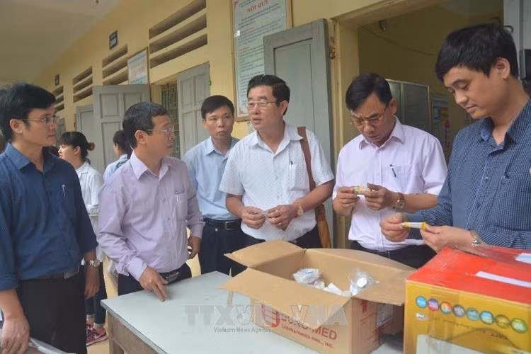 Các cơ sở y tế chủ động phòng dịch bệnh phát sinh sau mưa lũ ảnh 1