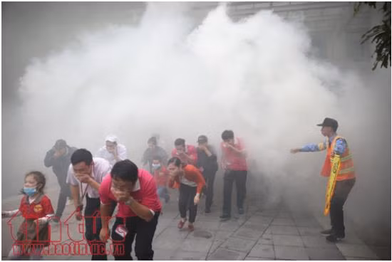 500 người tham gia diễn tập phòng cháy chữa cháy ảnh 2