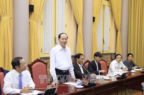 Chủ tịch nước: Không để xảy ra sai sót dù nhỏ nhất trong dịp Tuần lễ Cấp cao APEC 2017 ảnh 1