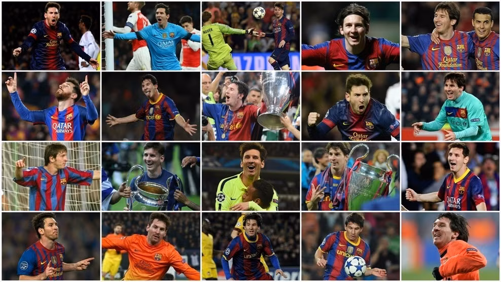 Ngắm những 'siêu phẩm' đưa Messi gia nhập CLB 100 bàn thắng ở các cúp châu Âu ảnh 1