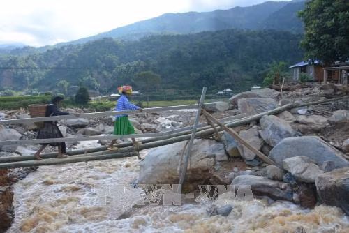 Nhiều công trình thủy lợi tại Yên Bái bị hư hỏng do mưa lũ ảnh 1