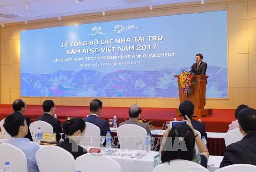 Công bố 31 nhà tài trợ Năm APEC 2017 ảnh 1
