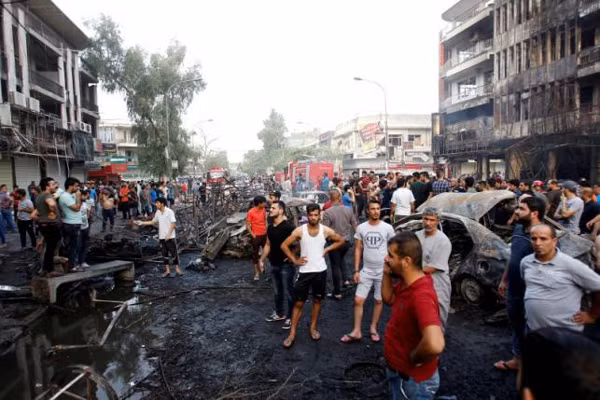 Máu đổ đẫm thành Baghdad ảnh 1