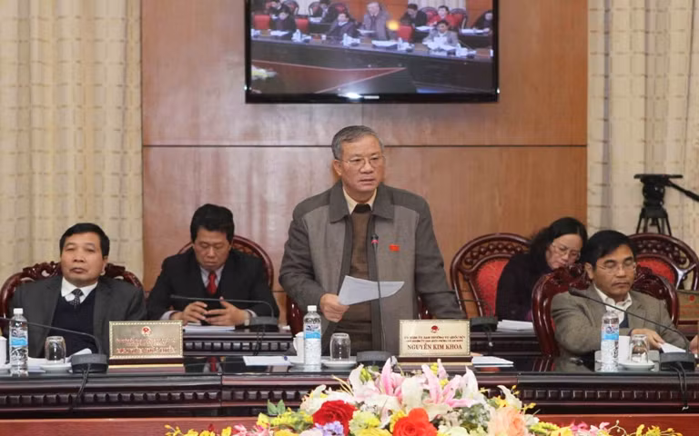 Quốc hội thảo luận về dự án Luật Hải quan (sửa đổi) ảnh 1