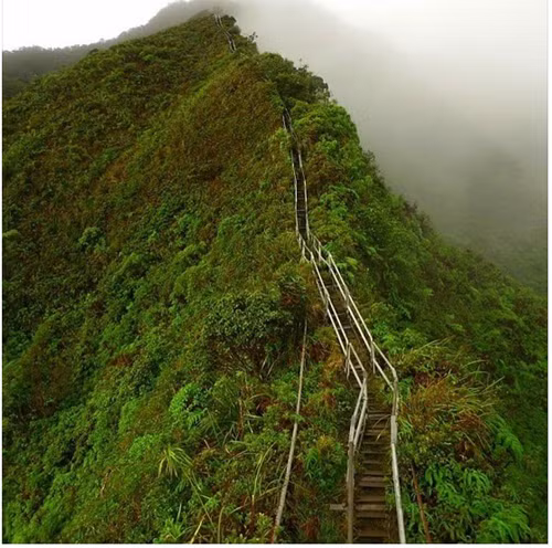 ‘Cầu thang lên Thiên đàng’ - vẻ đẹp hùng vĩ ở Hawaii ảnh 4