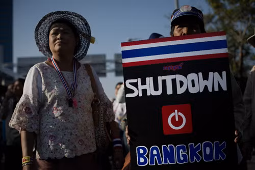 Bangkok trong ngày đầu bị 'đóng cửa' ảnh 9