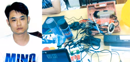 Bắt người nước ngoài ăn cắp thông tin, làm giả thẻ ATM ảnh 1