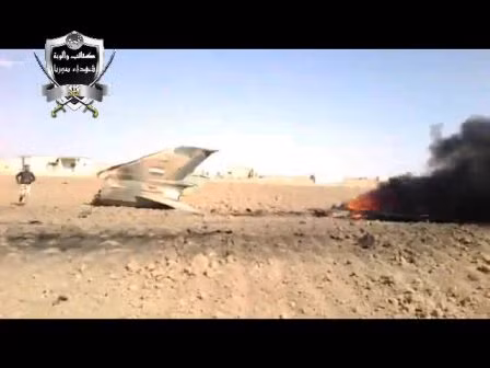 Syria: Phe đối lập tuyên bố bắn rơi máy bay chính phủ ảnh 2