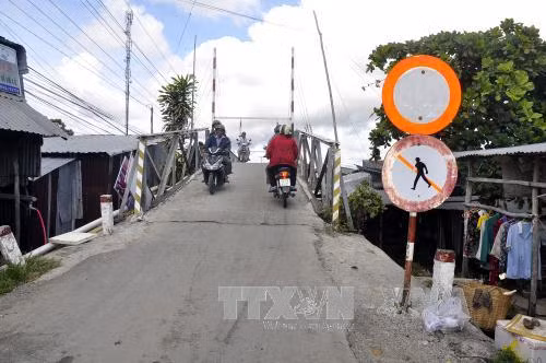 Kiên Giang: Cầu Thứ Bảy trước nguy cơ sập đổ ảnh 1