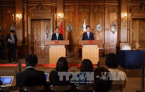 Thủ tướng Nguyễn Tấn Dũng hội đàm với Thủ tướng Nhật Bản Shinzo Abe ảnh 1