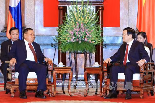 Chủ tịch nước tiếp Phó Chủ tịch nước Lào ảnh 1