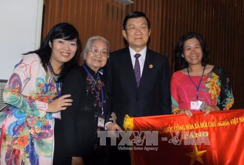 Chủ tịch nước dự Đại hội thi đua yêu nước Thành phố Hồ Chí Minh lần VI ảnh 2