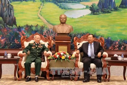 Lào đánh giá cao đóng góp của quân tình nguyện Việt Nam ảnh 1