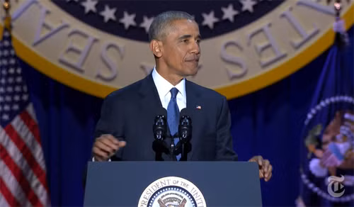 Ông Obama cám ơn người Mỹ 'đã giữ cho tôi bước tiếp' ảnh 1