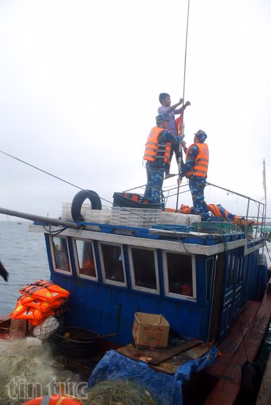 Bộ Tư lệnh Cảnh sát biển tổ chức chương trình ‘Tết cùng ngư dân’ ảnh 6