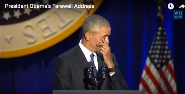 Chuẩn bị từ biệt Nhà Trắng, ông Obama nói lời đáy lòng về vợ con trong nước mắt ảnh 2