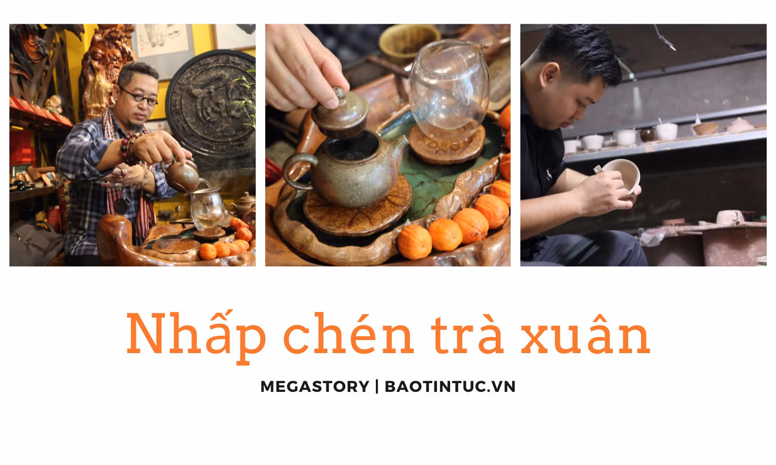 Nhấp chén trà xuân