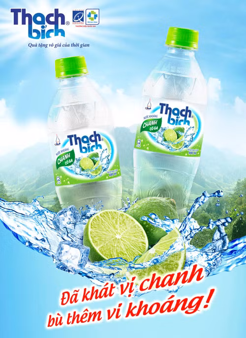 Thạch Bích tung sản phẩm Nước khoáng Chanh leo Thạch Bích có gas mới ảnh 4
