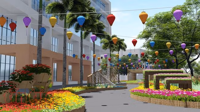 Đường hoa lớn thứ 2 tại TP Hồ Chí Minh sẽ khai trương vào 23 tháng Chạp ảnh 7