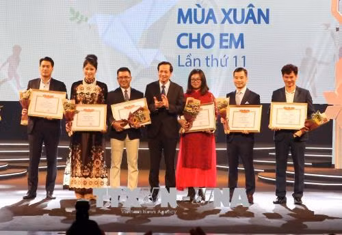 Quỹ Bảo trợ trẻ em Việt Nam tiếp nhận gần 96 tỷ đồng trong chương trình 'Mùa xuân cho em' ảnh 1